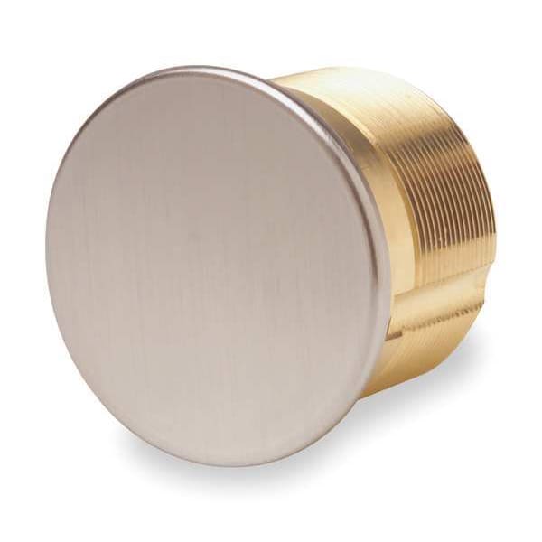 Lockset Cylinder, Satin Chrome, 0 Pins