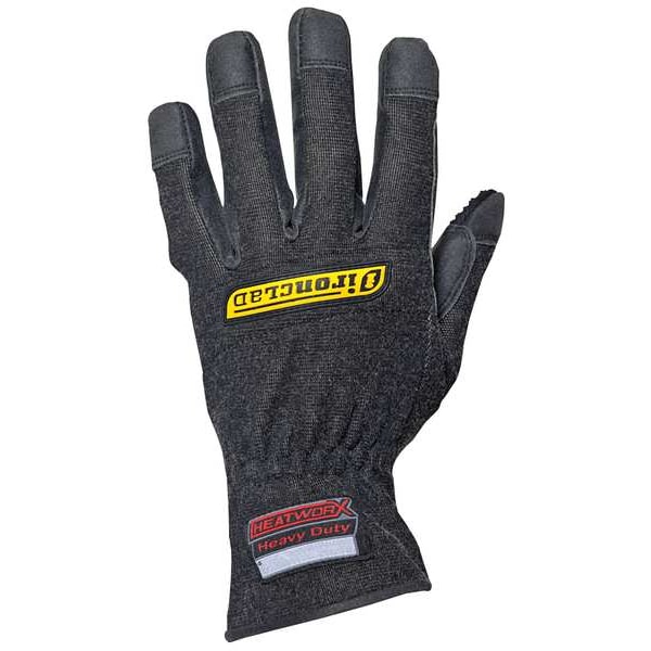 XL Black Gauntlet Cuff Heat Resistant Gloves