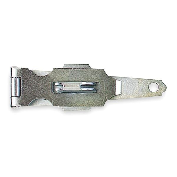 Latching Fixed Staple Hasp,4-1/2 In. L