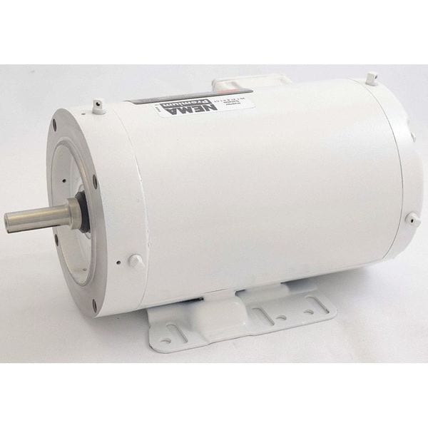 Washdown Mtr,3 Ph,TENV,1-1/2 HP,1740 Rpm