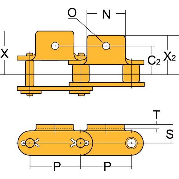 Connecting Roller Link,A-1 Attachment