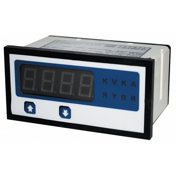 36x72mm Multi-Panel Meter AC Volts