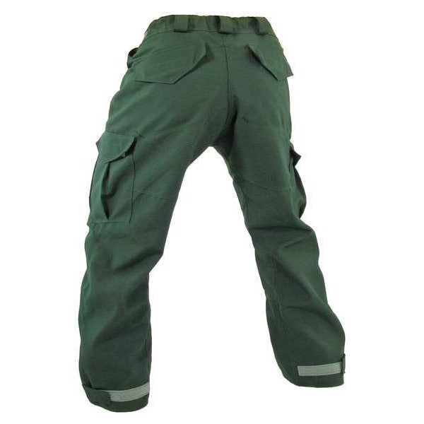 Fire Pants,Forest Green,Inseam 30 In.