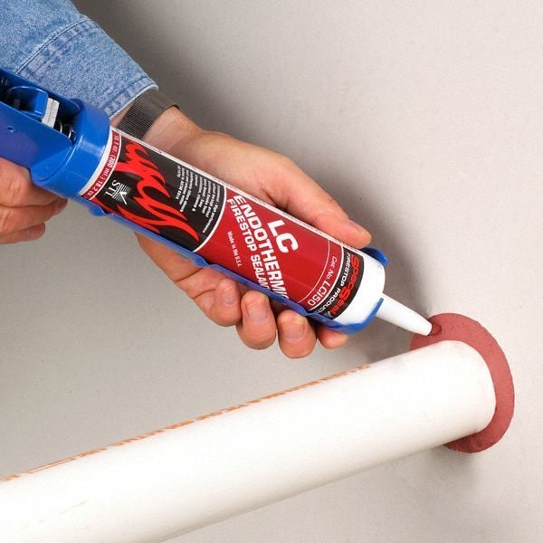 Fire Barrier Sealant,10.1 Oz.,Red