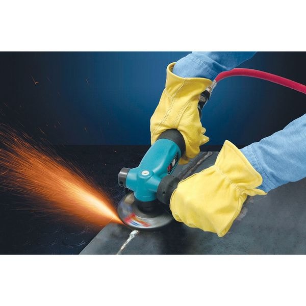 Type 27 Angle Grinder, 3/8 In NPT Female Air Inlet, Heavy Duty, 12,000 RPM, 1.3 Hp
