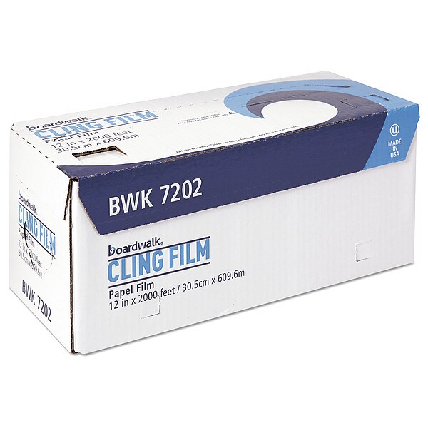 Film Wrap,Plastic,Standard,2000 Ft.,12