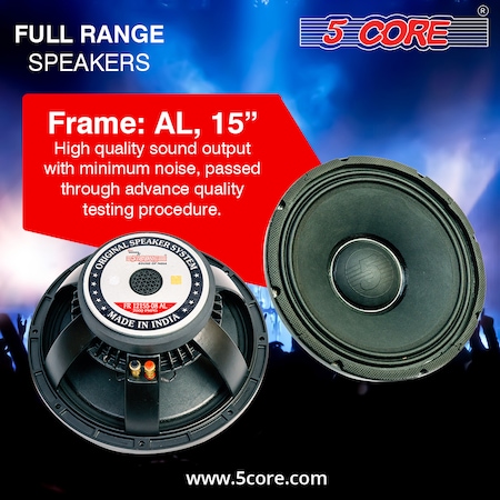 5 core full range speakers