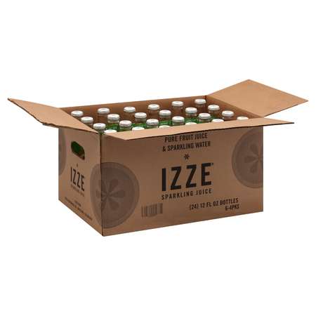 IZZE Sparkling Juice Apple 48 fl. oz., PK24