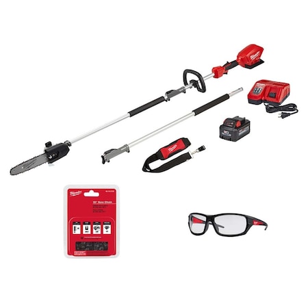 Image of Milwaukee M18 FUEL 10 in. Pole Saw Kit w/ QUIK-LOK