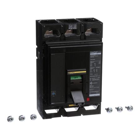 Molded Case Circuit Breaker, 800, 600VAC, 3 Pole, Unit Mount Busbar Mounting Style -  SQUARE D, MJF36800