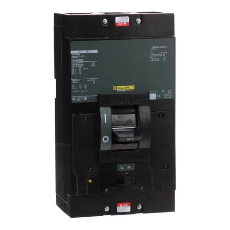 Molded Case Circuit Breaker, 300, 600VAC, 2 Pole, Unit Mount Mounting Style, LAL Series -  SQUARE D, LAL26300MB