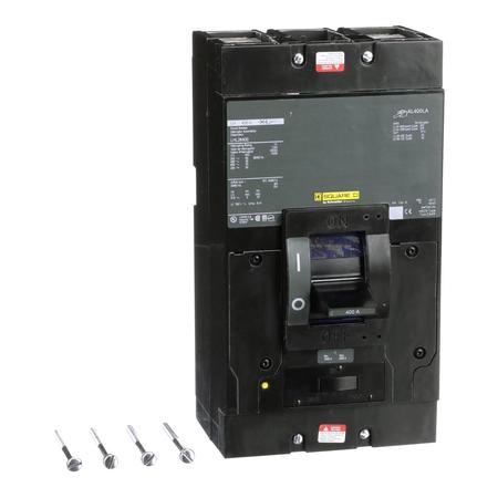 Molded Case Circuit Breaker, 400, 600VAC, 3 Pole, Unit Mount Mounting Style, LHL Series -  SQUARE D, LHL26400