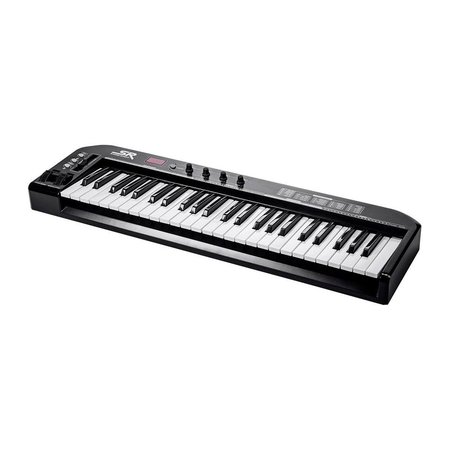 Midi Keyboard Controller,Black,49 Key -  MONOPRICE, 606607
