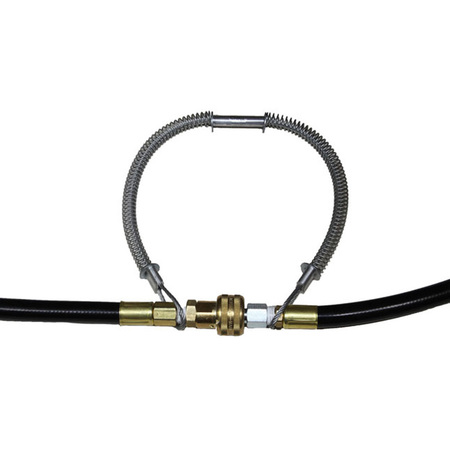 Whip Check Air Hose Safety Cable,Fits OD -  AIR SYSTEMS INTL, ASWHIPLINE