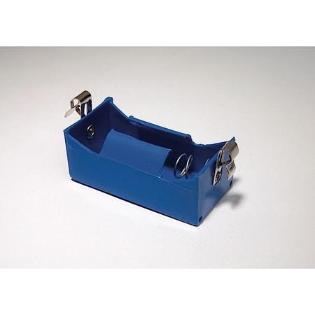 D Cell Battery Holder With Fahnstock Cli -  UNITED SCIENTIFIC, BTHP01-F