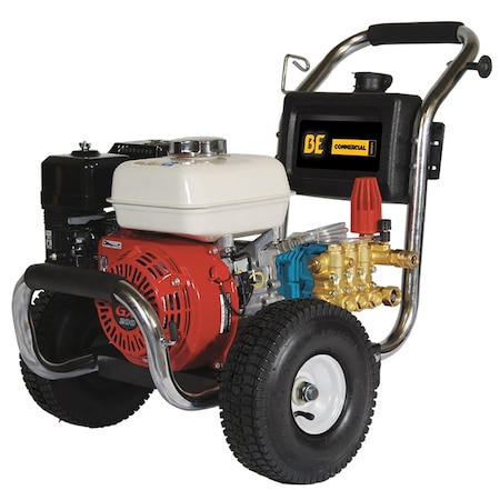 B E Pressure Pe-2565Hwscat Gas Powered Pressure Washer, Gx200, 2500 Psi, 3 Gpm (777897125467)