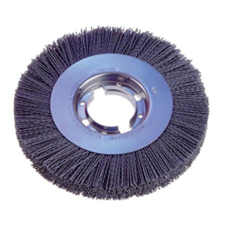Abrasive Nylon Wide Face Wheel Brush, 12"", Grit: 320 -  OSBORN, 0002232800
