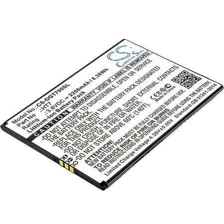 Replacement for Doogee Homtom HT7 Battery