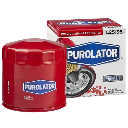 Purolator L34756 Red Single Premium Engine Protection Cartridge Oil Filter