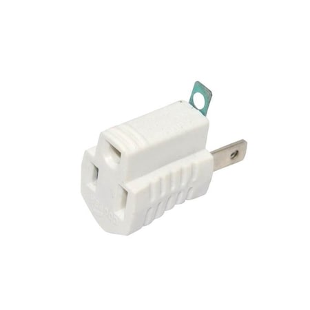 Eaton Wiring Devices Outlet Adapter with Grounding Lug