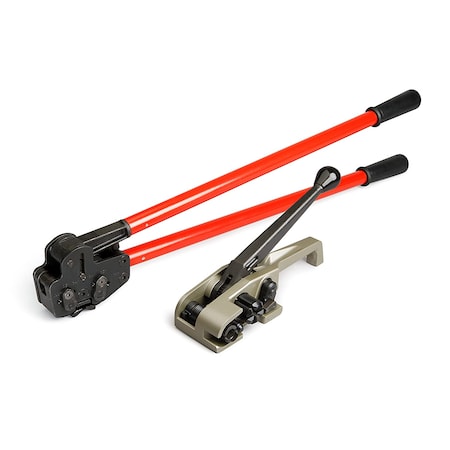 Up to 3//4 Strap Width Teknika MUL-320 Heavy Duty Tensioner for Polyester//Polypropylene Strapping