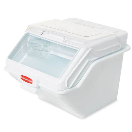 Rubbermaid Bulk Storage Bin, 42.8qt. w/Scoop and Lid ...