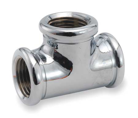 81103-16 1 Fnpt Chrome Plated Brass Coupling 