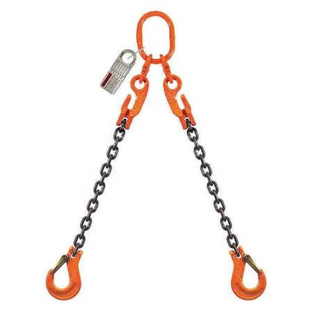 Pewag Chain Sling, G100, DOSXK, Alloy Steel, 5 ft. 7G100DOSXK/5 | Zoro.com