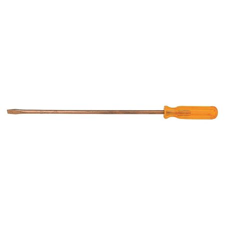 Non-Sparking Slotted Screwdriver 3/16 in Round -  AMPCO SAFETY TOOLS, S-53