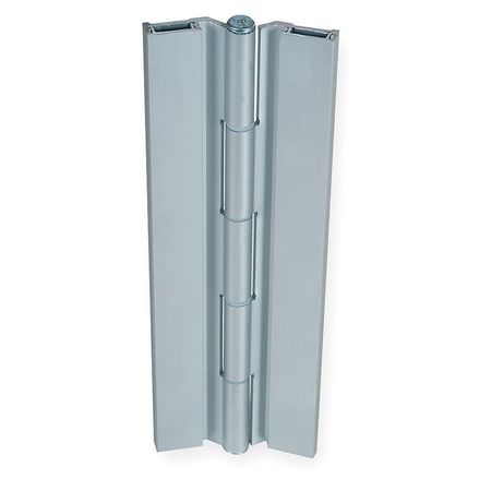 1 5/8 in W x 96 in H Clear Anodized Continuous Hinge -  MARKAR, FS102-002-628