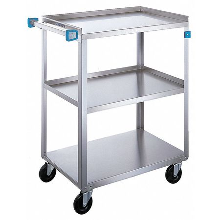 Stainless Steel Utility Cart; 500 Lb Capacity, 3 Shelf, 18""x27 -  LAKESIDE, 422