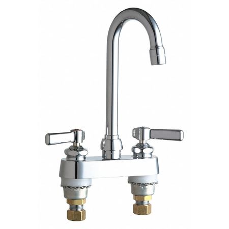 Manual 4"" Mount, Bar/Pantry Faucet, Chrome plated -  CHICAGO FAUCET, 895-E2805-5ABCP