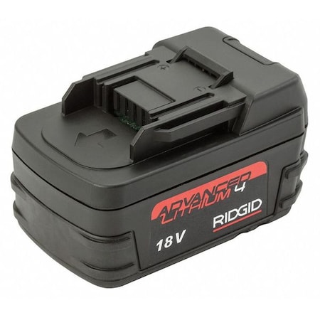 Ridgid Advanced 4.0 Li Ion Battery, 18 Volts 44698 