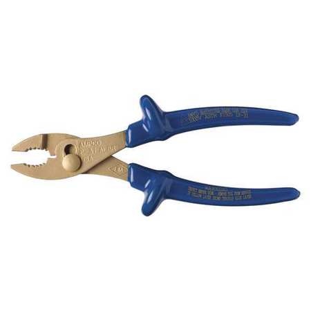 Nonsparking Combination Pliers,8-3/16 In -  AMPCO SAFETY TOOLS, IP-31