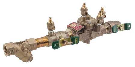 Reduced Pressure Zone Backflow Preventer -  WATTS, 3/4 LF009M3-QT-S