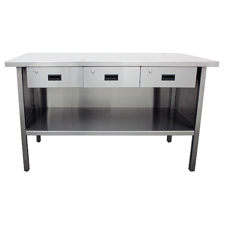 JAMCO VO372 Workbench,SS,72" W,30" D | eBay