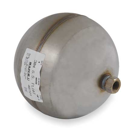 Float Ball,Round,SS,4 In -  SQUARE D, 9049GF1