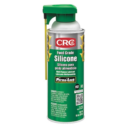 Crc 03040 Food Grade Silicone, Aerosol Can 10 Oz, Container Size 16 Oz ...