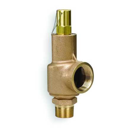 Safety Relief Valve,1/2 x 3/4 In,250 psi -  AQUATROL, 89A2-250