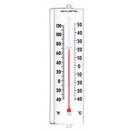 Analog Thermometer, -58 Degrees to 158 Degrees F for Wall or Desk Use -  ACURITE, 00330A2