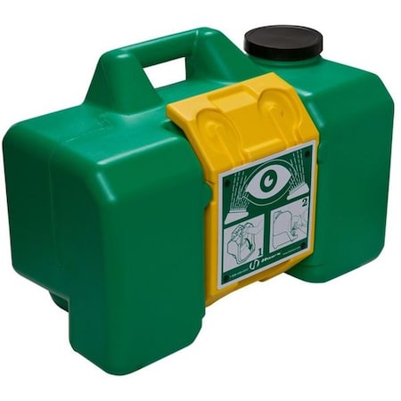 Haws Eyewash Station, Compact, Portable, Green 7501 | Zoro.com