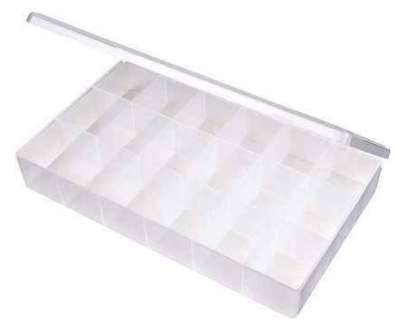 Compartment Box with 18 compartments, Plastic, 1 3/4 in H x 6-3/16 in W -  FLAMBEAU, T618