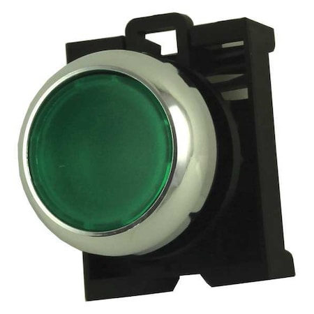 Eaton Illum Push Button Operator, 22mm, Green M22M-DL-G | Zoro.com