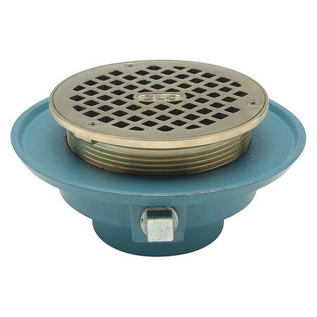 Zurn Fd2322 Ip2 2 Pipe Dia Cast Iron Nickel Bronze Adjustable