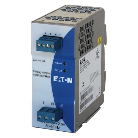 PSG960F24RM - Eaton - AC/DC DIN Rail Power Supply (PSU), Three Phase, 1