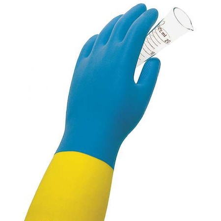 Condor 32Gm14 12-1/2" Chemical Resistant Gloves, Natural Rubber - Picture 1 of 1