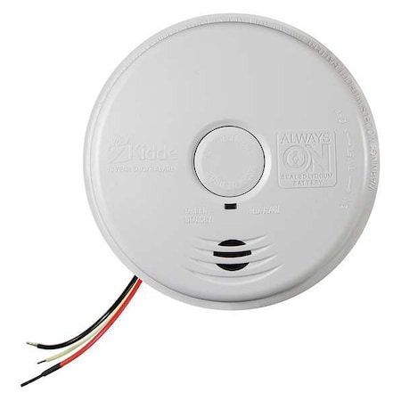 Kidde Smoke Alarm, 120VAC, Sealed Lithium Ion i12010S | Zoro.com