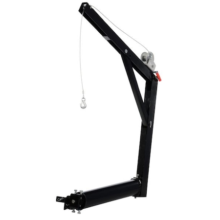 Vestil Davit Crane, Hitch Mounted, 600 lb., Manual WTJ-HITCH | Zoro.com