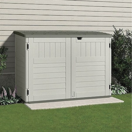 Suncast Cascade� Outdoor Storage Shed, 70-1/2inWx44-1/4inD ...