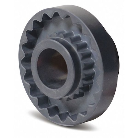 TB Wood’s 8SX1-7/8 Sure Flex Flange Coupling – 8S178, 1-7/8” Bore, 1/2” Keyway